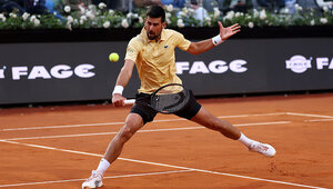 Novak Djokovic verlor in Rom in der zweiten Runde