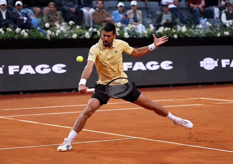 Novak Djokovic verlor in Rom in der zweiten Runde