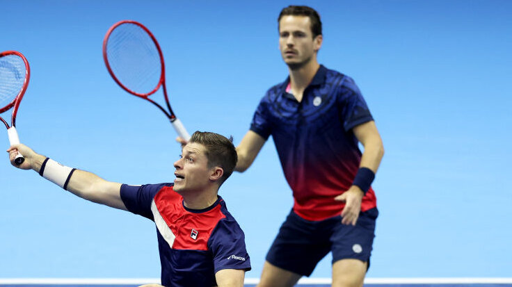 Neal Skupski und Wesley Koolhof haben in Turin einen souveränen Start hingelegt Neal Skupski und Wesley Koolhof haben in Turin einen souveränen Start hingelegt