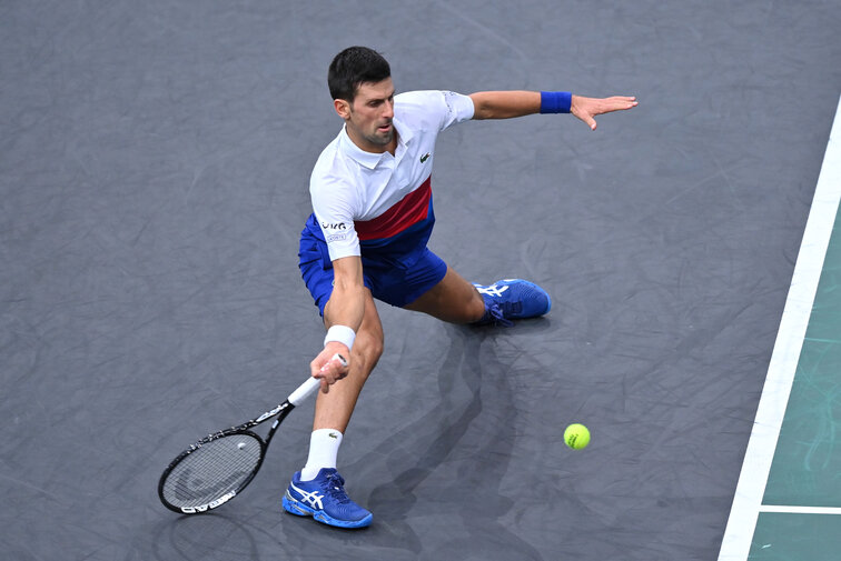 Novak Djokovic trifft in Paris-Bercy auf Taylor Fritz Novak Djokovic meets Taylor Fritz in Paris-Bercy