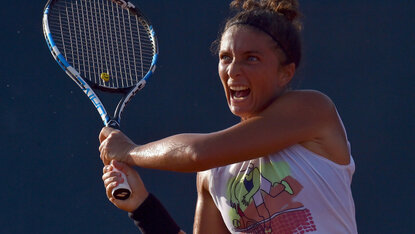 Sara Errani hat in Rom schon einmal das Endspiel erreicht Sara Errani hat in Rom schon einmal das Endspiel erreicht
