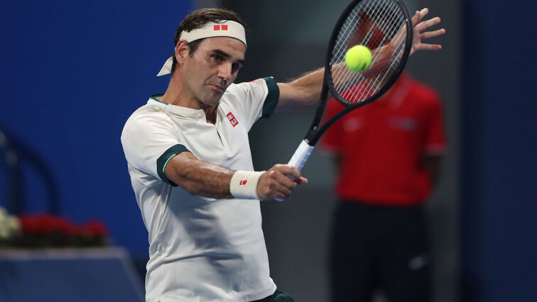 Roger Federer hat noch Arbeit vor sich