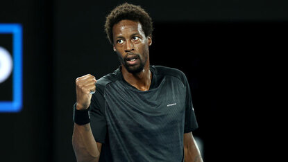 Gael Monfils Gael Monfils hat das Jahr 2022 gut begonnen
