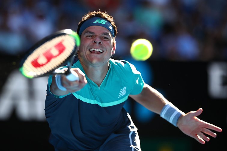Milos Raonic picked up the winner's check in Indian Wells