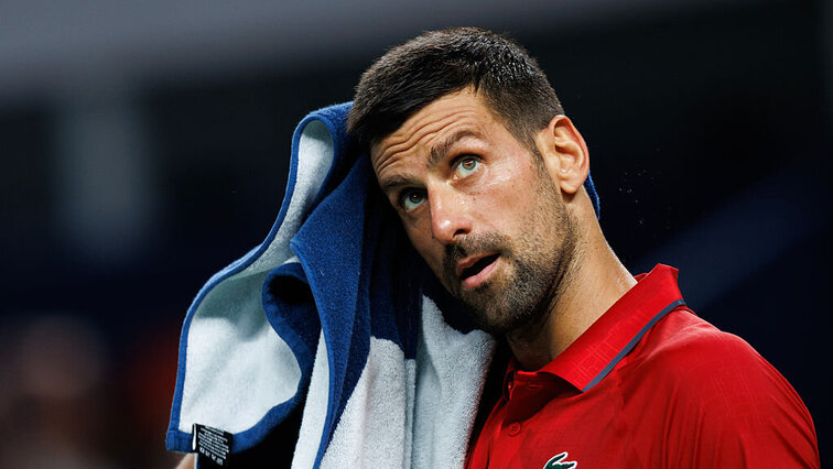 Novak Djokovic war von der Leistung des Portugiesen Nuno Borges durchaus angetan. Novak Djokovic war von der Leistung des Portugiesen Nuno Borges durchaus angetan.