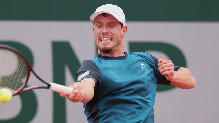 Filip Misolic am Montag in Roland-Garros Filip Misolic am Montag in Roland-Garros