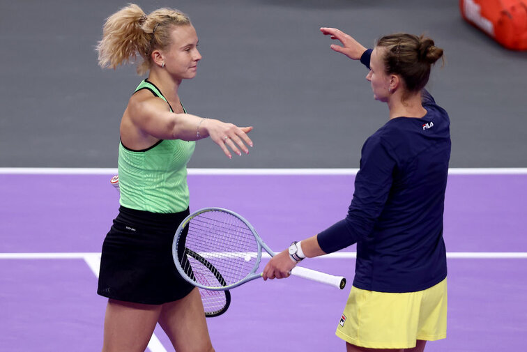 Katerina Siniakova und Barbora Krejcikova stehen im Endspiel der WTA Finals
