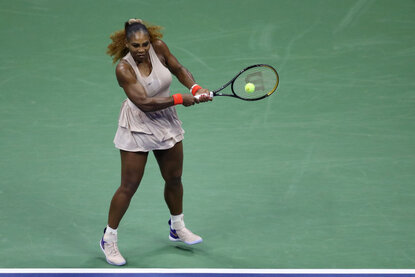 Serena Williams hatte in der zweiten Runde kaum Probleme Serena Williams in New York