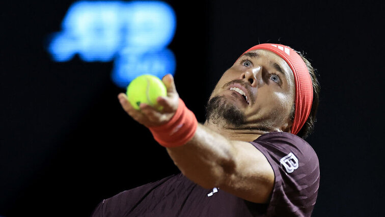 Alexander Zverev gehört zu den Top-Aufschlägern der Tour Alexander Zverev gehört zu den Top-Aufschlägern der Tour
