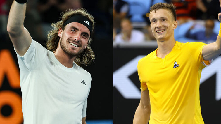 Stefanos Tsitsipas trifft zum zweiten Mal auf Jiri Lehecka Stefanos Tsitsipas trifft zum zweiten Mal auf Jiri Lehecka