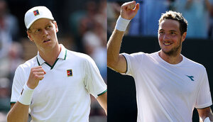 Jannik Sinner und jan-Lennard Struff treffen zum vierten Mal aufeinander