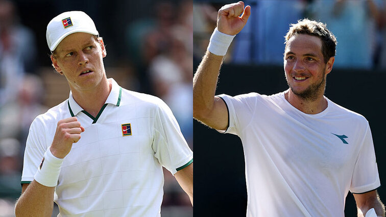 Jannik Sinner und jan-Lennard Struff treffen zum vierten Mal aufeinander Jannik Sinner und jan-Lennard Struff treffen zum vierten Mal aufeinander