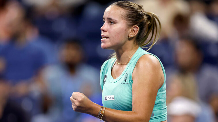 Sofia Kenin strebt im Finale von San Diego ihren ersten Turniersieg seit mehr als drei Jahren an. Sofia Kenin strebt im Finale von San Diego ihren ersten Turniersieg seit mehr als drei Jahren an.