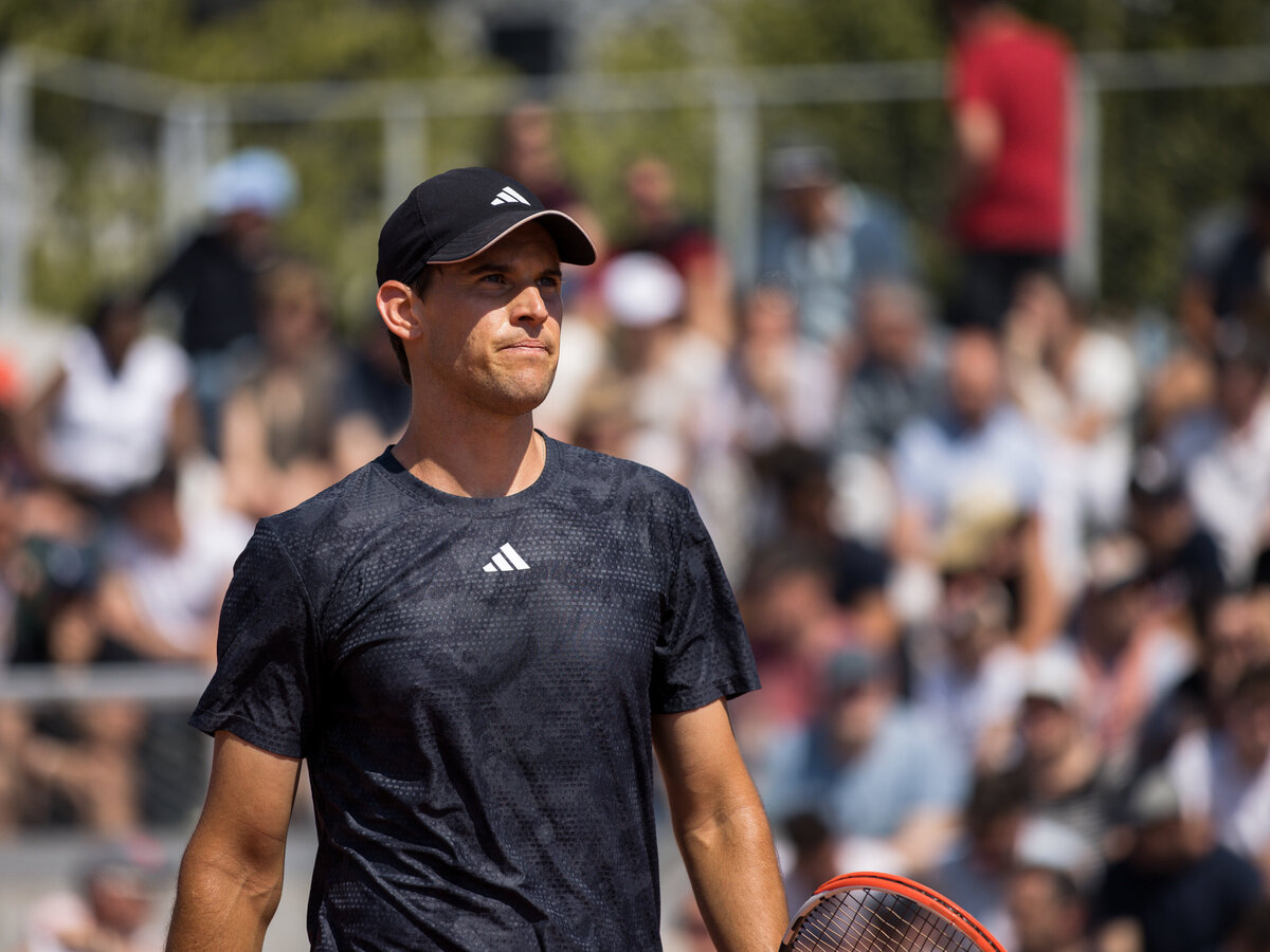 ATP Gstaad Dominic Thiem und das Warten auf den Befreiungsschlag · tennisnet