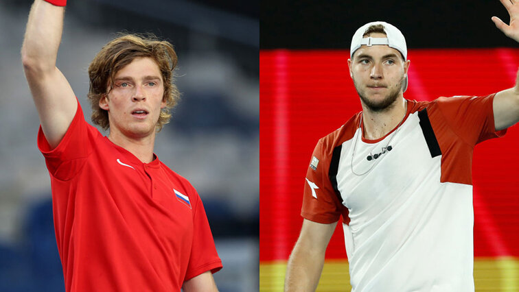 Andrey Rublev opens against Jan-Lennard Struff