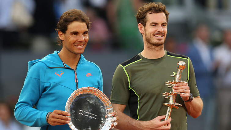 2015 hat Andy Murray im Finale von Madrid Rafael Nadal besiegt
