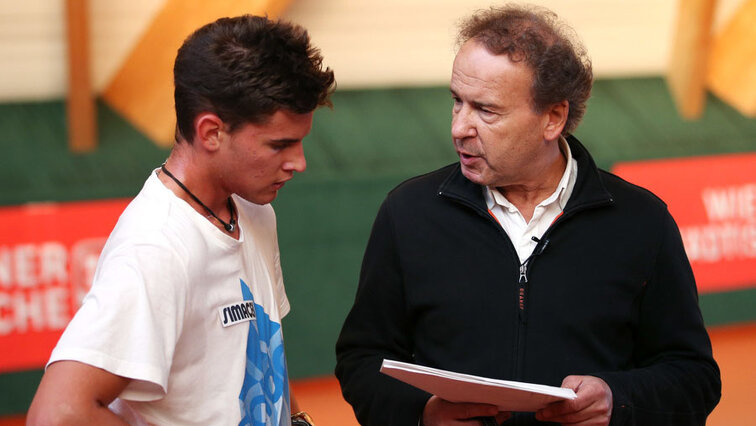 Mit Dominic Thiem hat Dr. Michael Reinprecht lange  zusammen gearbeitet