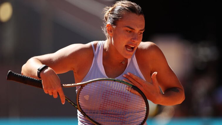 Aryna Sabalenka has good prospects for the Madrid final