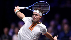 Daniel Altmaier verlor in zwei Sätzen