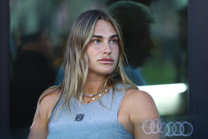 Aryna Sabalenka beim Porsche Tennis Grand Prix in Stuttgart Aryna Sabalenka beim Porsche Tennis Grand Prix in Stuttgart