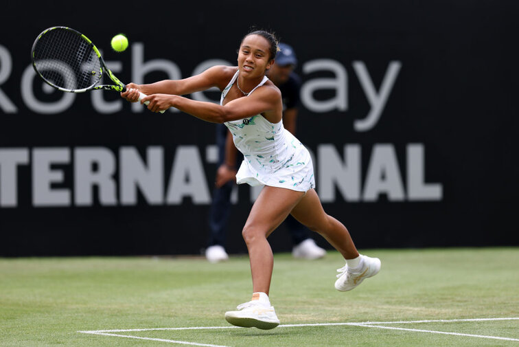 Leylah Fernandez gewann in drei Sätzen Leylah Fernandez gewann in drei Sätzen
