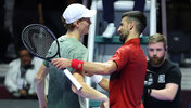 Jannik Sinner bekommt es mit Novak Djokovic zu tun