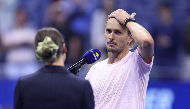 Alexander Zverev durfte bereits vor Mitternacht den Court verlassen.