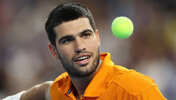 Carlos Alcaraz am Montagabend in Miami