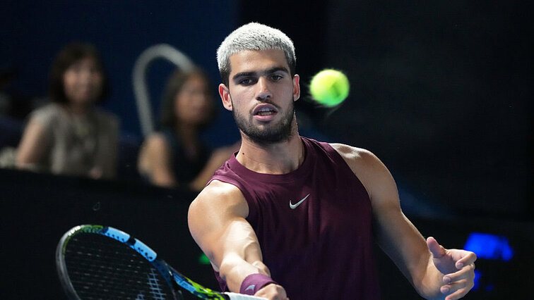 Carlos Alcaraz bekommt sein eigenes Nike-Logo Carlos Alcaraz bekommt sein eigenes Nike-Logo