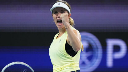 Danielle Collins hat ihre Miami-Siegesserie fortgesetzt Danielle Collins hat ihre Miami-Siegesserie fortgesetzt
