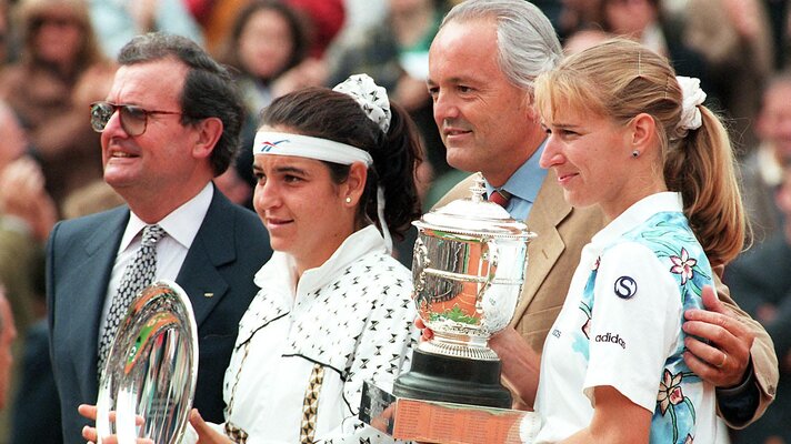 Arantxa Sanchez-Vicario hat sich gegen Steffi stets bemüht (und selten erfolgreich)