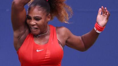 Serena Williams hatte Anlaufschwierigkeiten Serena Williams hatte Anlaufschwierigkeiten