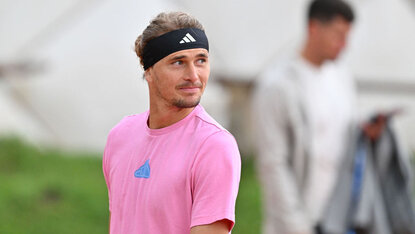 Alexander Zverev am Montag in München