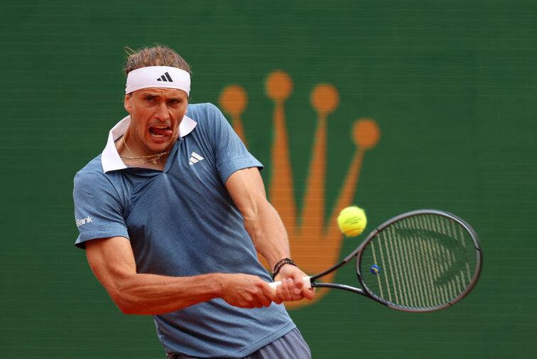 Alexander Zverev setzte sich in der zweiten Runde von Monte-Carlo gegen den Österreicher Sebastian Ofner durch