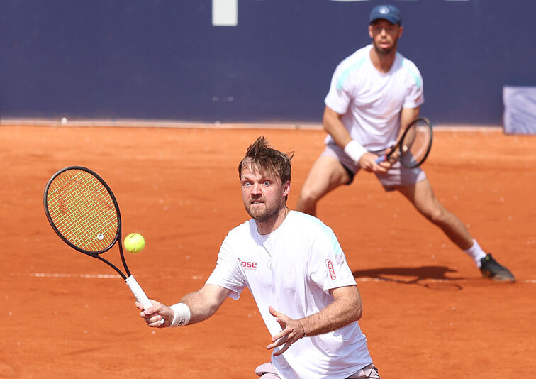 Kevin Krawietz und Tim Pütz verloren im Achtelfinale Kevin Krawietz und Tim Pütz verloren im Achtelfinale