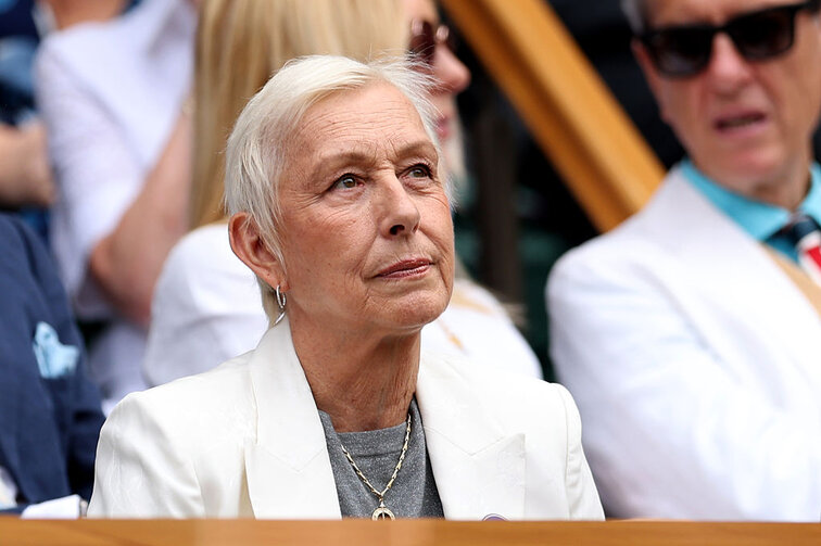 Martina Navratilova möchte den Let-Aufschlag auch bei den Profis nicht mehr sehen
