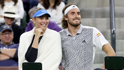Paula Badosa und Stefanos Tistispas kämpfen dieses Jahr um den Mixed-Doppel-Titel der US Open Paula Badosa und Stefanos Tistispas kämpfen dieses Jahr um den Mixed-Doppel-Titel der US Open