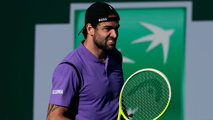 Matteo Berrettini hat sich in Indian Wells mit Lorenzo Sonego zum Doppeln verabredet Matteo Berrettini hat sich in Indian Wells mit Lorenzo Sonego zum Doppeln verabredet