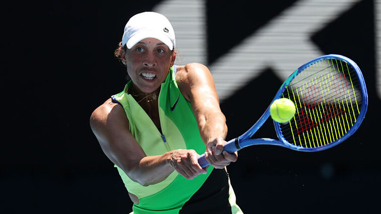 Madison Keys hat bei den Australian Open ihr neuntes Match in Folge gewonnen Madison Keys hat bei den Australian Open ihr neuntes Match in Folge gewonnen