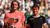 Stefanos Tsistipas hat 2024 das Finale in More-Carlo gegen Casper Ruud gewonnen