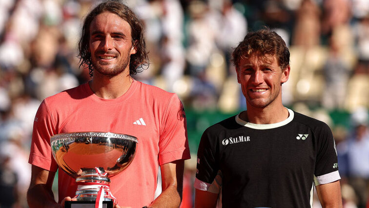Stefanos Tsistipas hat 2024 das Finale in More-Carlo gegen Casper Ruud gewonnen