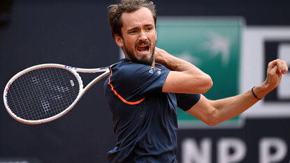 Daniil Medvedev in Rom