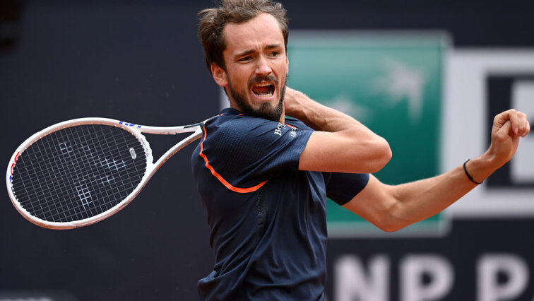 Daniil Medvedev in Rome