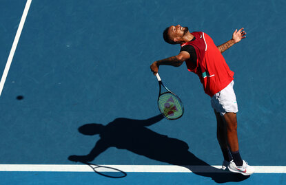 Nick Kyrgios will nicht nur durch sein Tennis auffallen 