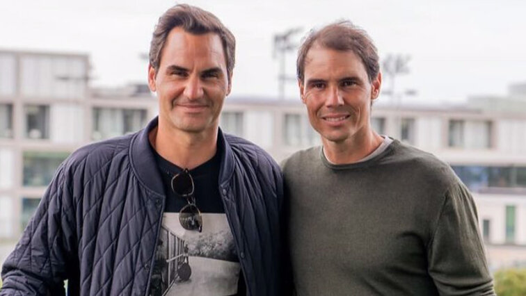 Roger Federer und Rafael Nadal in Manacor Roger Federer und Rafael Nadal in Manacor