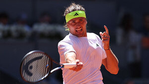 Alexander Zverev muss heute abends ran
