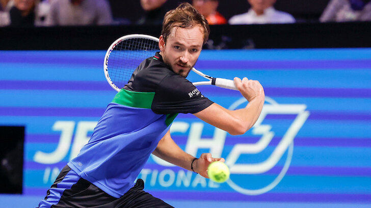 Daniil Medvedev in Wien
