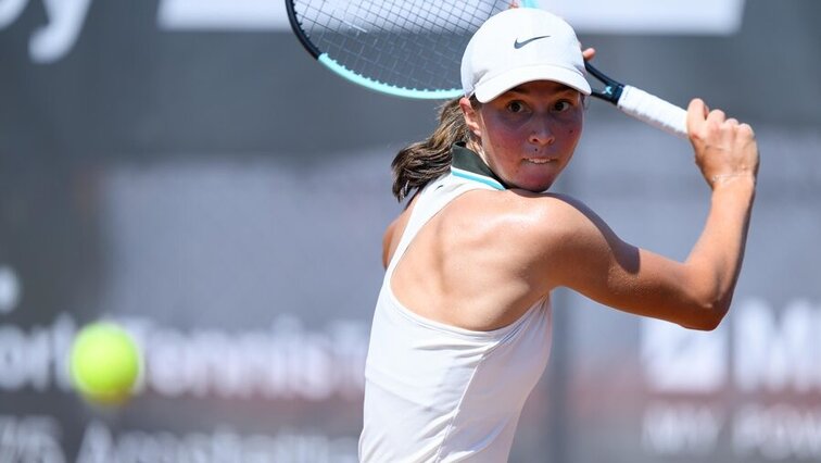 Ihrem Debüt-Sieg auf der WTA-Tour ließ Lilli Tagger in Jiujiang einen Erfolg gegen die Italienerin Elisabetta Cocciaretto zum erstmaligen Einzug ins Viertelfinale folgen. GEPA Pictures