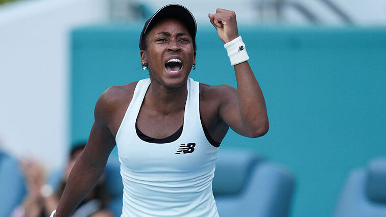 Coco Gauff steht in Miami zum ersten Mal im Halbfinale