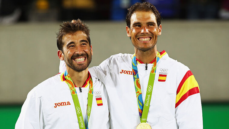 Marc Lopez und Rafael Nadal holten in Rio 2016 Gold Marc Lopez and Rafael Nadal won gold in Rio 2016